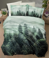 

Комплект постельного белья Karven, Сатин 3D Евро / N035 Forest
