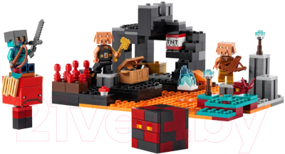 Конструктор Lego Minecraft Нижний Бастион 21185