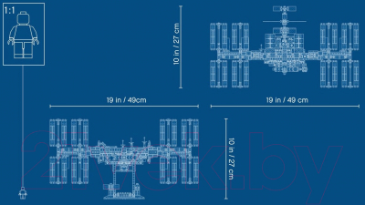 Конструктор Lego Ideas Международная Космическая Станция 21321