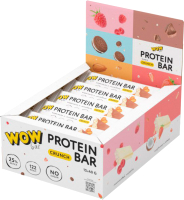 Набор протеиновых батончиков Prime Kraft Wowbar Crunch Карамель-миндаль (15x40гр) - 