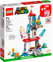 Конструктор Lego Super Mario Наряд Пич-кошки и Ледяная башня 71407 - 