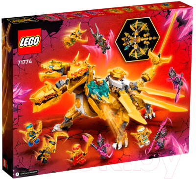 Конструктор Lego Ninjago Ультра золотой дракон Ллойда 71774