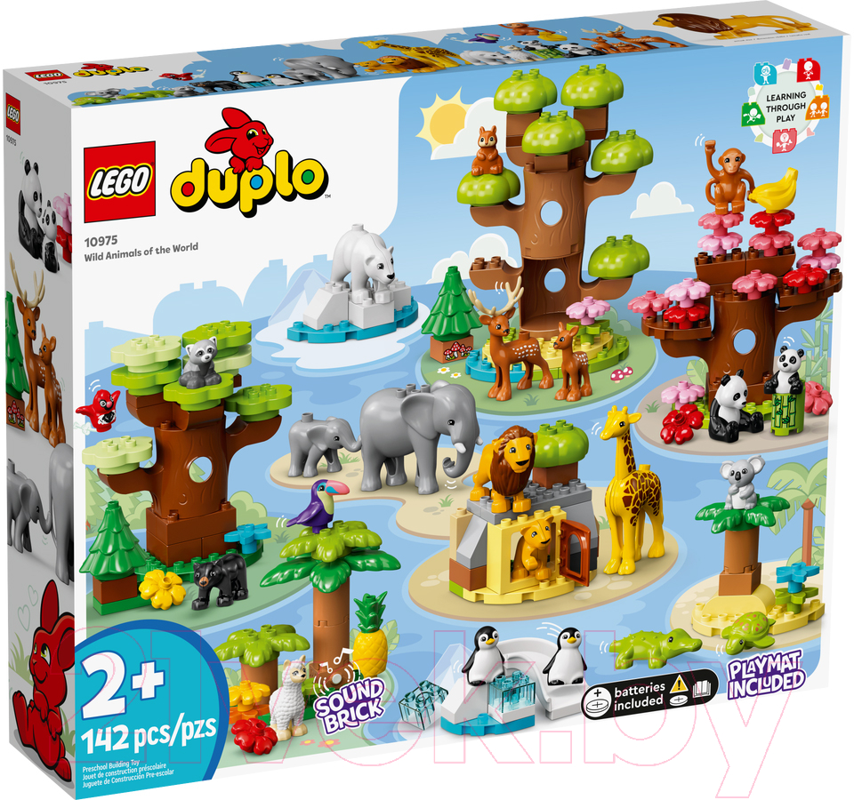 Конструктор Lego Duplo Дикие животные мира 10975