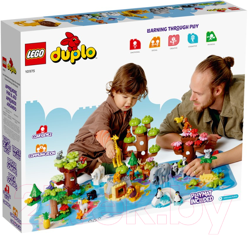 Конструктор Lego Duplo Дикие животные мира 10975