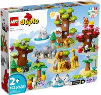 

Конструктор, Duplo Дикие животные мира 10975