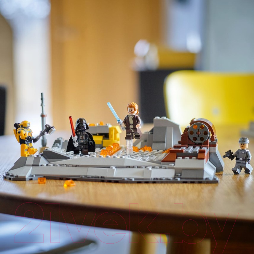 Конструктор Lego Star Wars Оби-Ван Кеноби против Дарта Вейдера 75334