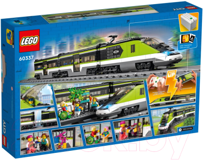 Конструктор Lego City Пассажирский поезд-экспресс 60337