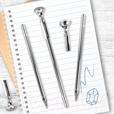 Изображение товара Ручка шариковая Юнландия Кристалл / 143788 (синий)