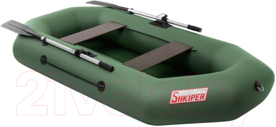 Надувная лодка Тонар Шкипер 240 (зеленый)