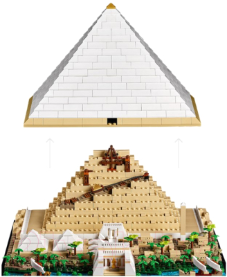 Конструктор Lego Architecture Великая Пирамида Гизы 21058