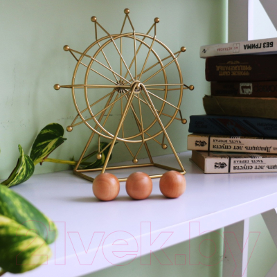 Изображение товара Набор заготовок для творчества Брестская Фабрика Сувениров Шар деревянный цельный / ball35_x6 (6шт)