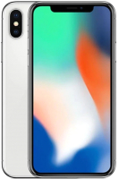 Смартфон Apple iPhone X 64GB / 2BMQAD2 восстановленный Breezy Грейд B (серебро) - 