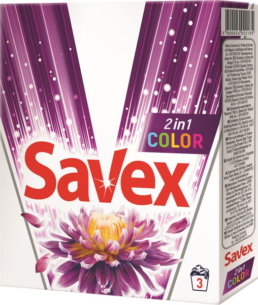 Стиральный порошок Savex Color&Care (300г)
