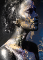 Картина Orlix Золото с голубым / CA-13473 - 