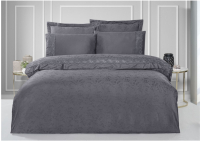 Комплект постельного белья Karven Жаккард/сатин с кружевами Евро / N166-J1-V3 - 