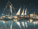 Картина Orlix Ночные яхты / CA-13935 - 