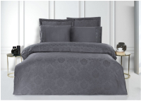 Комплект постельного белья Karven Жаккард/сатин с кружевами Евро / N166-J3-V3 - 