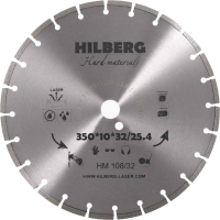 Отрезной диск алмазный Hilberg HM108/32 - 