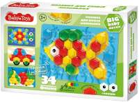 Развивающая игра Baby Toys Мозаика Рыбка / 03576 - 