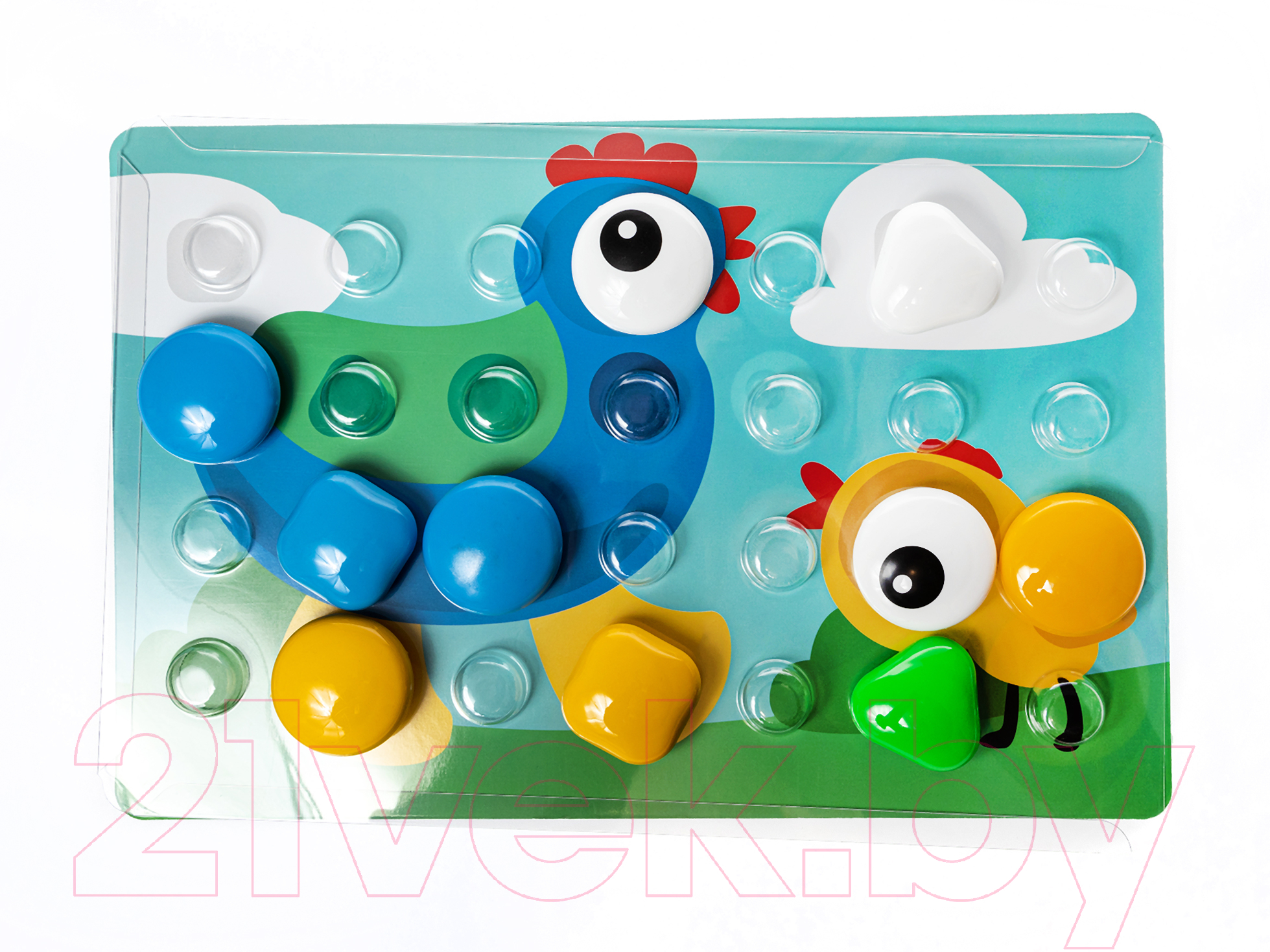 Развивающая игра Baby Toys Мозаика Черепашка / 03582 — фото 3