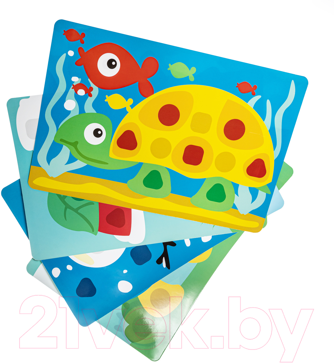 Развивающая игра Baby Toys Мозаика Черепашка / 03582 — фото 5