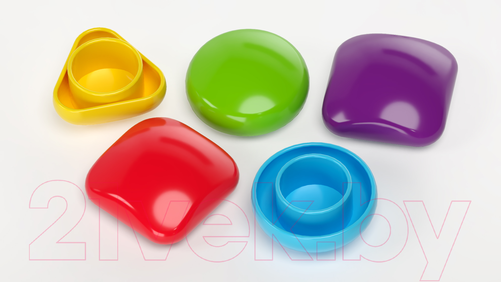 Развивающая игра Baby Toys Мозаика Черепашка / 03582 — фото 6