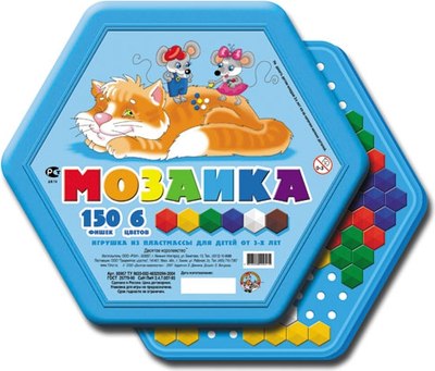 

Развивающая игра, Мозаика / 00957