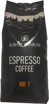Кофе в зернах Espresso Italiano Coffee NR1 70% Арабика 30% Робуста (1кг)
