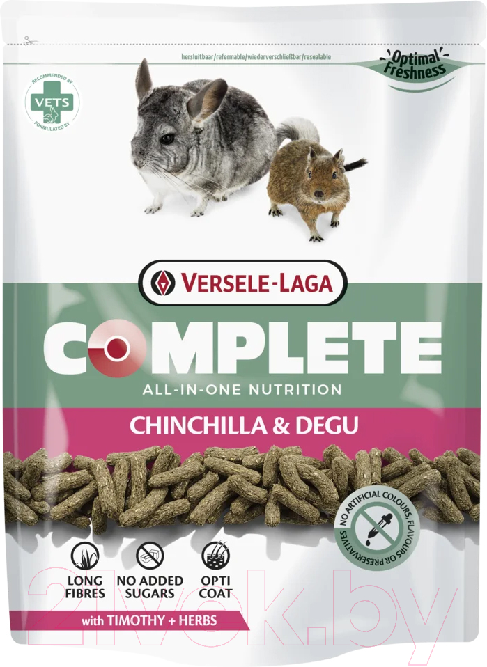 Корм для грызунов Versele-Laga Chinchilla & Degu Complete / 461313