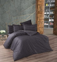 Комплект постельного белья Karven Бамбук Евро / N065 Bella (темно-серый) - 