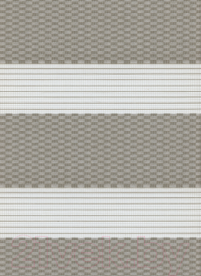 Рулонная штора Delfa Сантайм День-Ночь Масо МКД DN-41605 (68x215, серый)