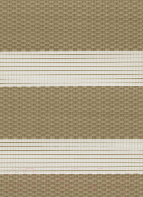 Рулонная штора Delfa Сантайм День-Ночь Масо МКД DN-41606 (68x215, тауп)