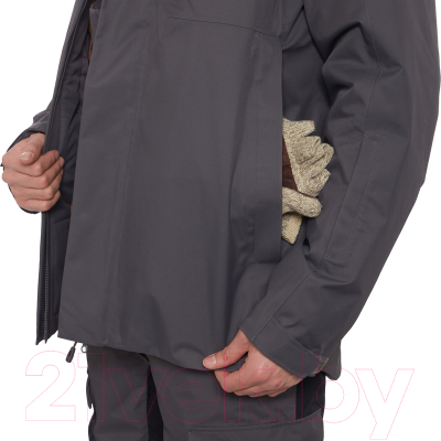 Куртка для охоты и рыбалки FHM Mist / 4708 (3XL, серый)