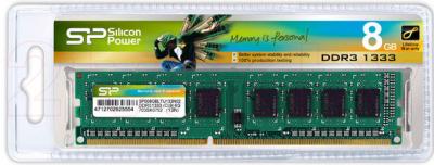 Оперативная память DDR3 Silicon Power 8GB DDR3 PC3-10600 (SP008GBLTU133N02) - общий вид