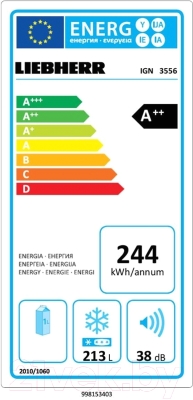 Морозильник Liebherr IGN 3556