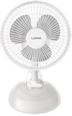 Вентилятор Lumme LU-109 (бело-серый) - общий вид