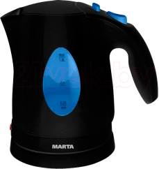 Электрочайник Marta MT-1080 (Black) - общий вид