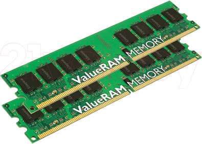 Оперативная память DDR2 Kingston KVR667D2D4P5K2/8G - общий вид