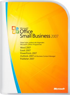 Пакет офисных программ Microsoft Office Small Business 2007 Win32 Ru 1pk (9QA-01535) - общий вид