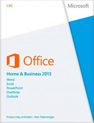 Пакет офисных программ Microsoft Office Home and Business 2013 32/64 Ru (T5D-01761) - общий вид