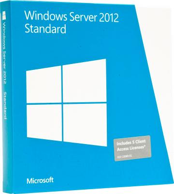 Клиентская лицензия Microsoft Windows Server Standard 2012 R2 x64 RU (P73-06174) - общий вид