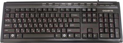 Клавиатура Gigabyte GK-K6150 (черный) - общий вид