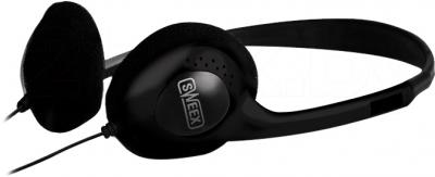Наушники-гарнитура Sweex HM455 (Black) - общий вид