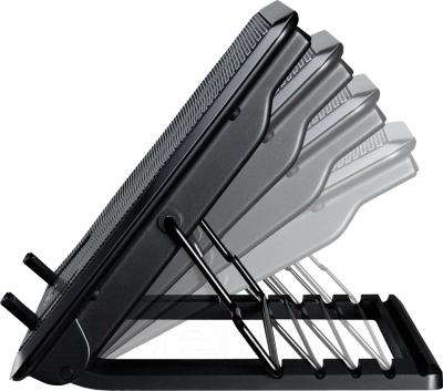 Подставка для ноутбука Cooler Master Notepal ERGOSTAND II Black (R9-NBS-E22K-GP) - вид сбоку