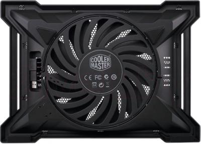 Подставка для ноутбука Cooler Master NotePal X-Slim II Black (R9-NBC-XS2K-GP) - вид сзади