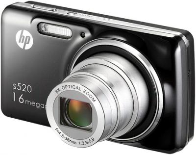 Компактный фотоаппарат HP s520 - общий вид