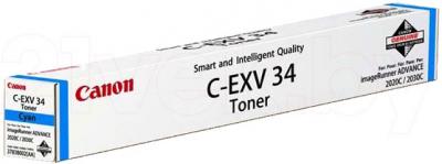 Тонер-картридж Canon CEXV34C (3783B002) - общий вид
