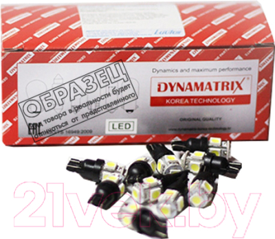 Автомобильная лампа Dynamatrix-Korea W5W / DB2825LED
