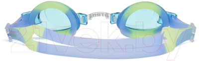 Очки для плавания Atemi S306 (белый/голубой/сиреневый)