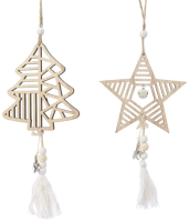 

Елочная игрушка Decoris, Елка Звезда / 551033